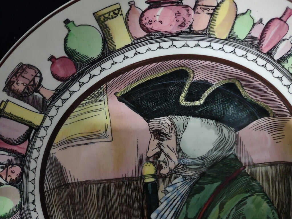 077 Vintage Collectible Royal Doulton The Doctor Plate 10-1/2"