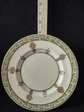Vintage Minton Luncheon Plate Bone China England Floral Scroll H3647 (Lot5449