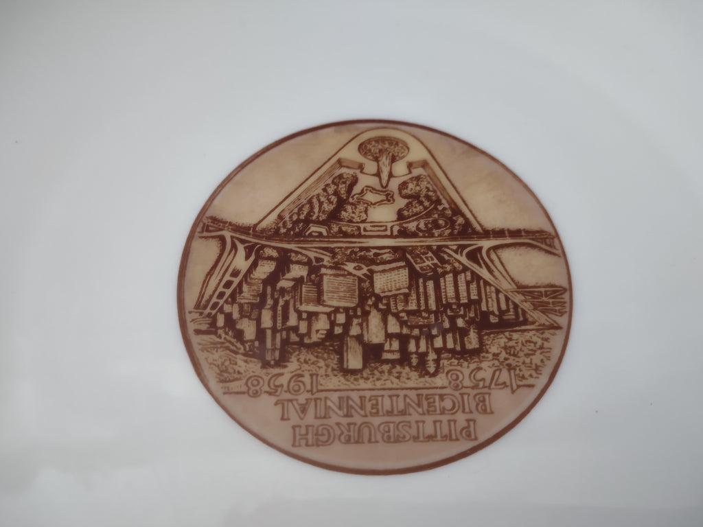 Vintage Lenox C-567 Limited Edition Pittsburgh Bicentennial Plate (lot 2002)