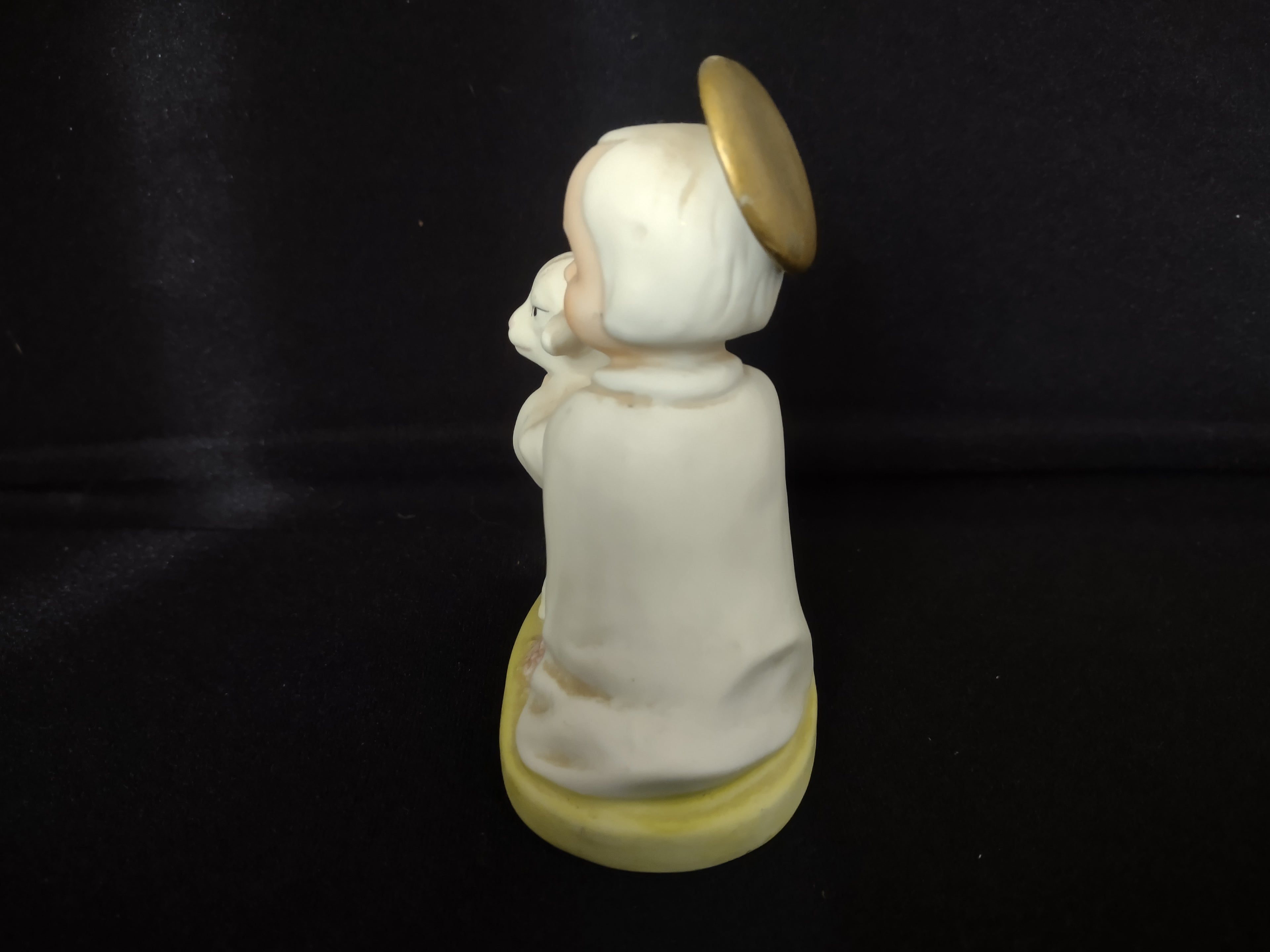 Vintage Homco Home Interiors Holy Child with Lamb Shepherd (lot 2436)