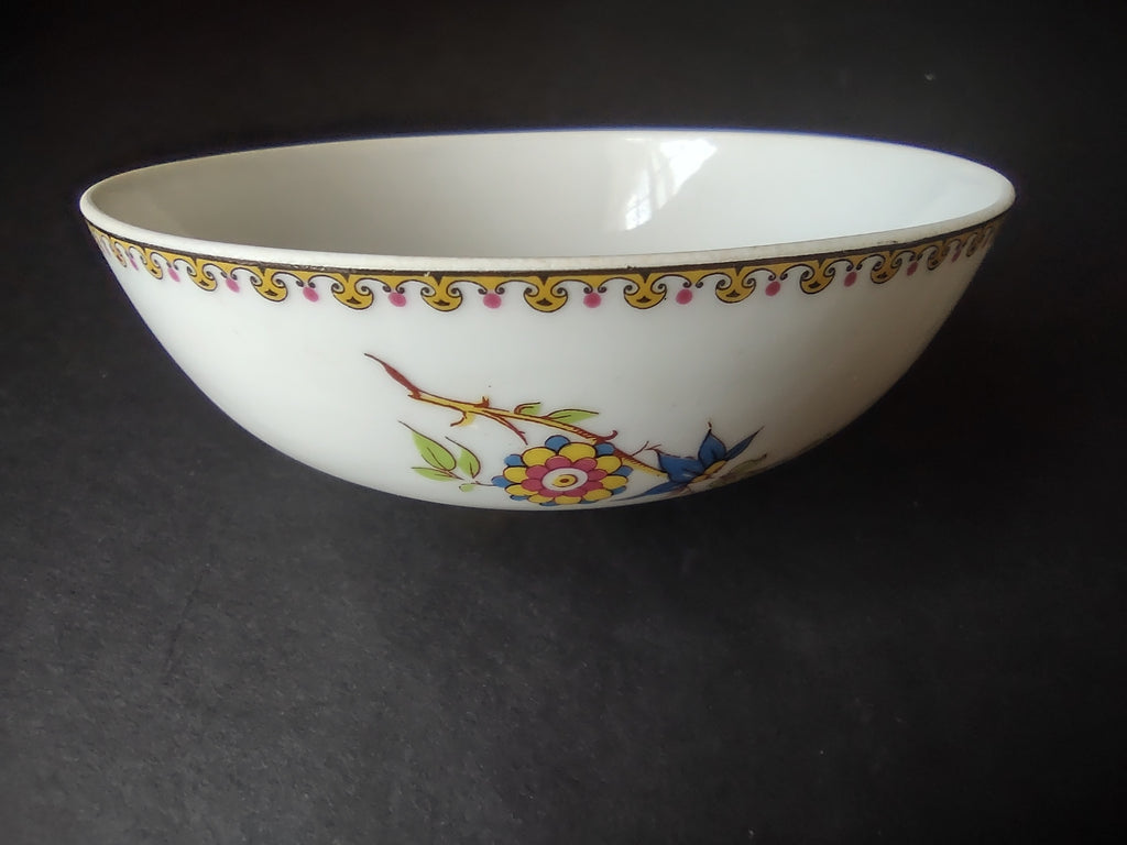 B. Altman Limoges Old Abbey Rouen Spray Pheasant Butter Dish Lid ONLY (lot 812)