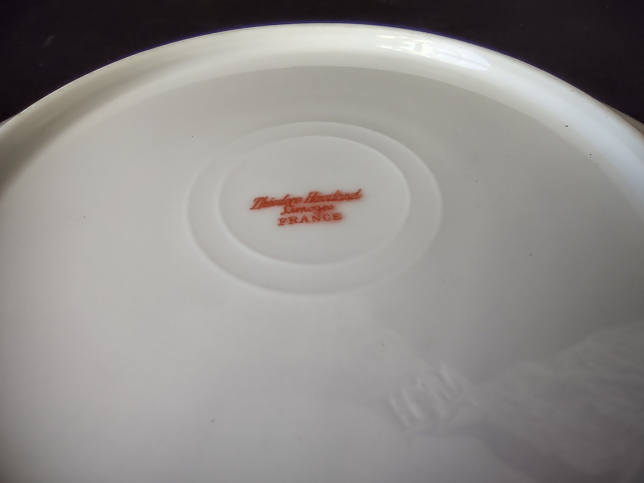 Haviland Limoges French Cottage Chic Luncheon/Dinner/Salad Plate Blue (lot 1122)
