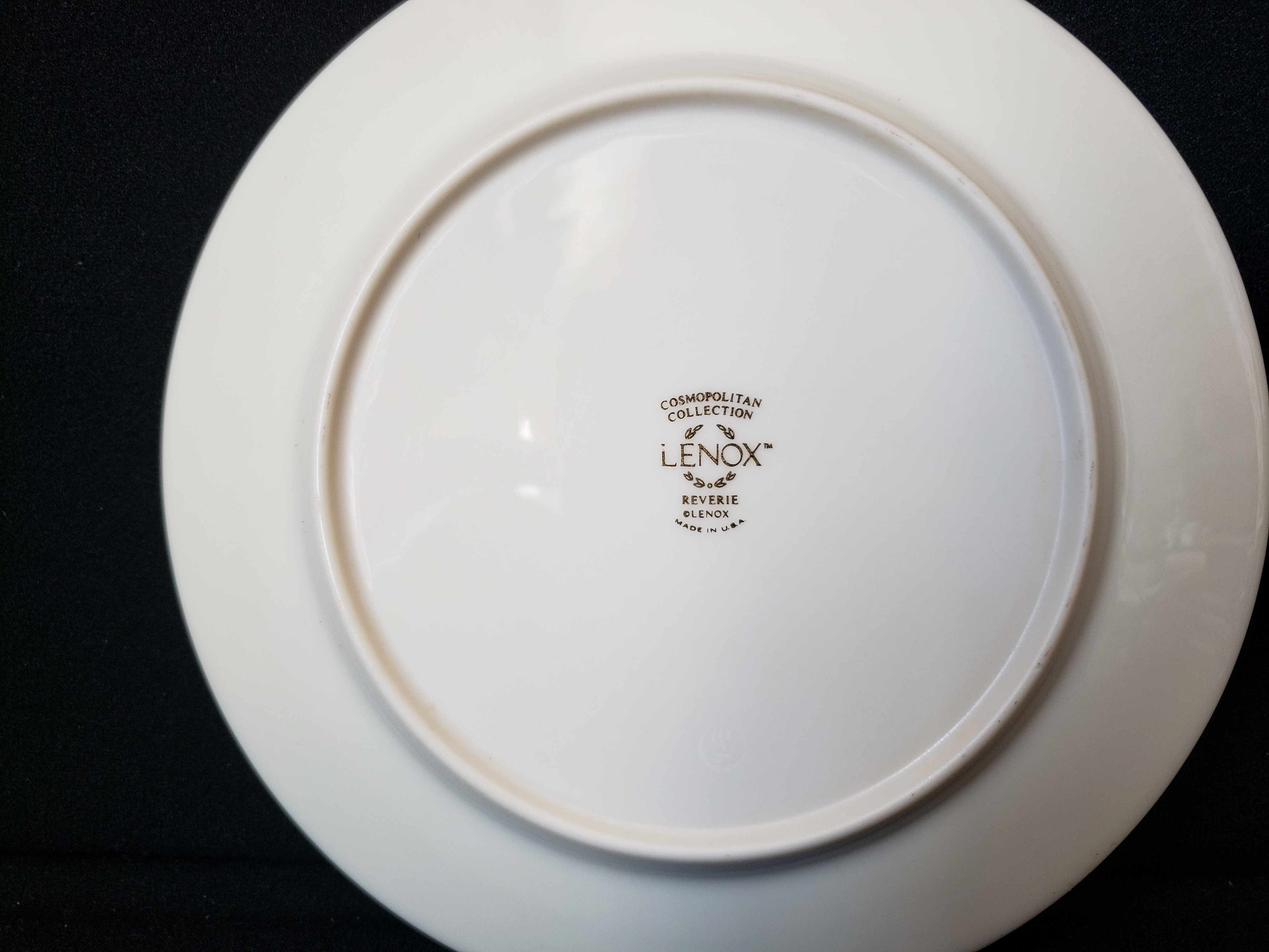 Vintage Lenox Reverie Bread or Dessert Plate 6-1/2" (lot 1961)