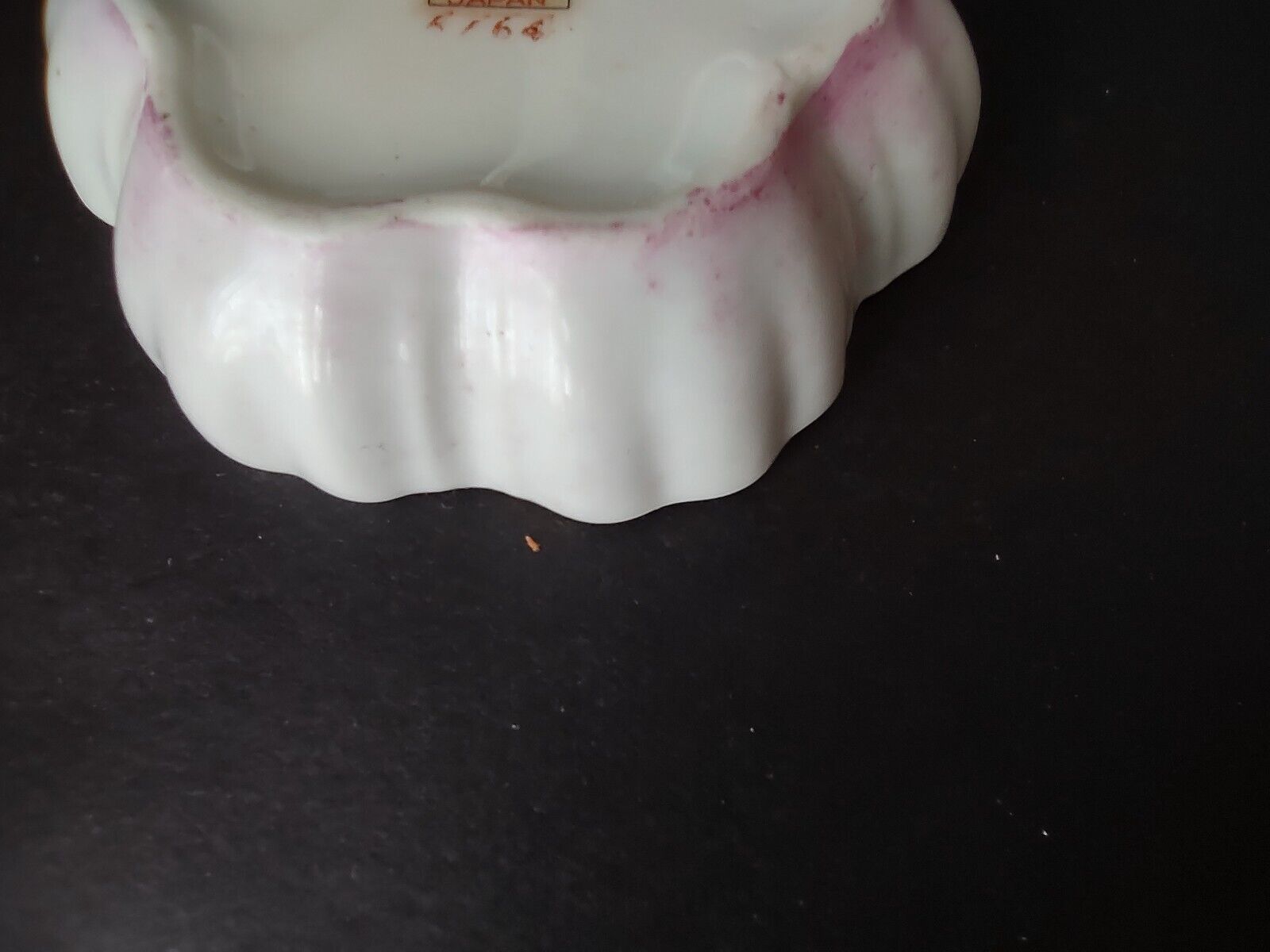 Set Ardalt Japan Lenwile China Pink Flower Gold Trim Trinket Dish (lot 471)