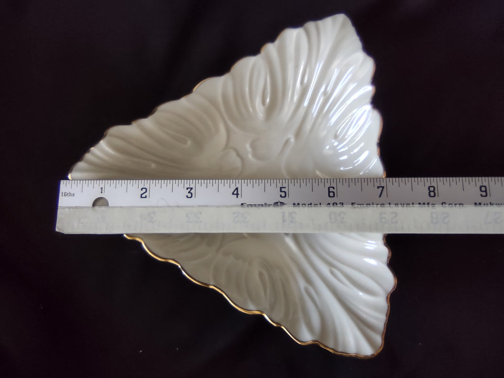 Vintage Lenox Serving Bowl Triangle (lot 1984)