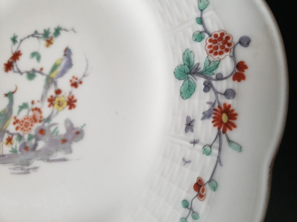 Haviland Limoges France Gold Trim Pheasant 9-3/4" Dinner Plate (lot 596)