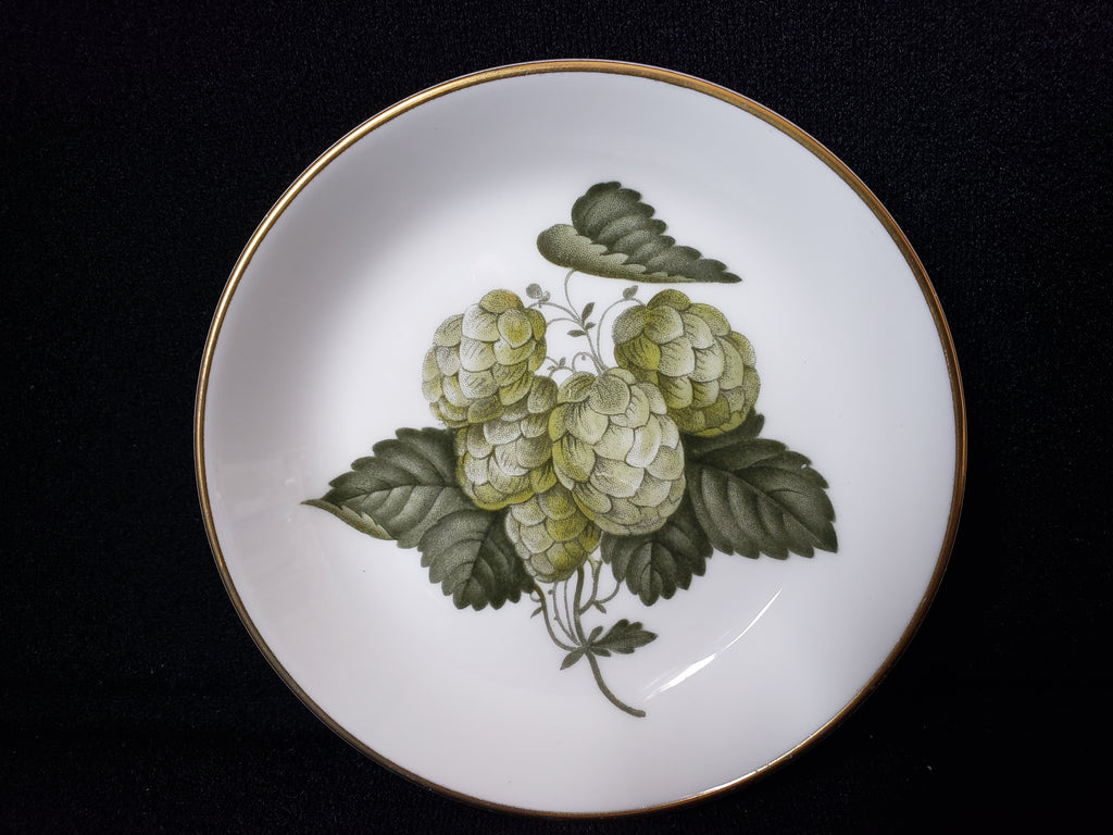 Vintage Royal Worcester Hop Mathon Small Dish 3-7/8" (lot 2089)