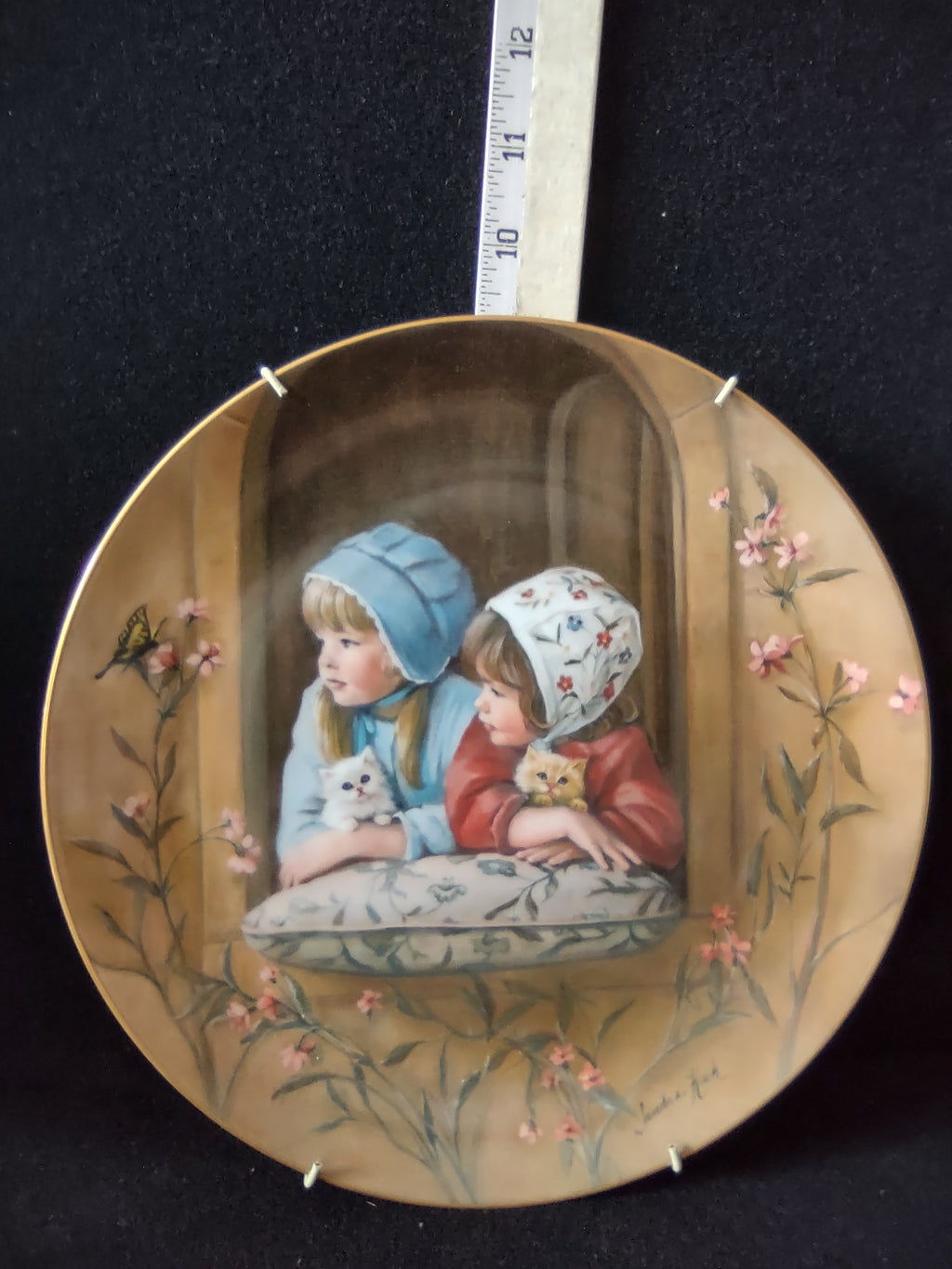 Vintage Days Gone By Collector Plate 1st Issue Sunday Best (Lot 5186)