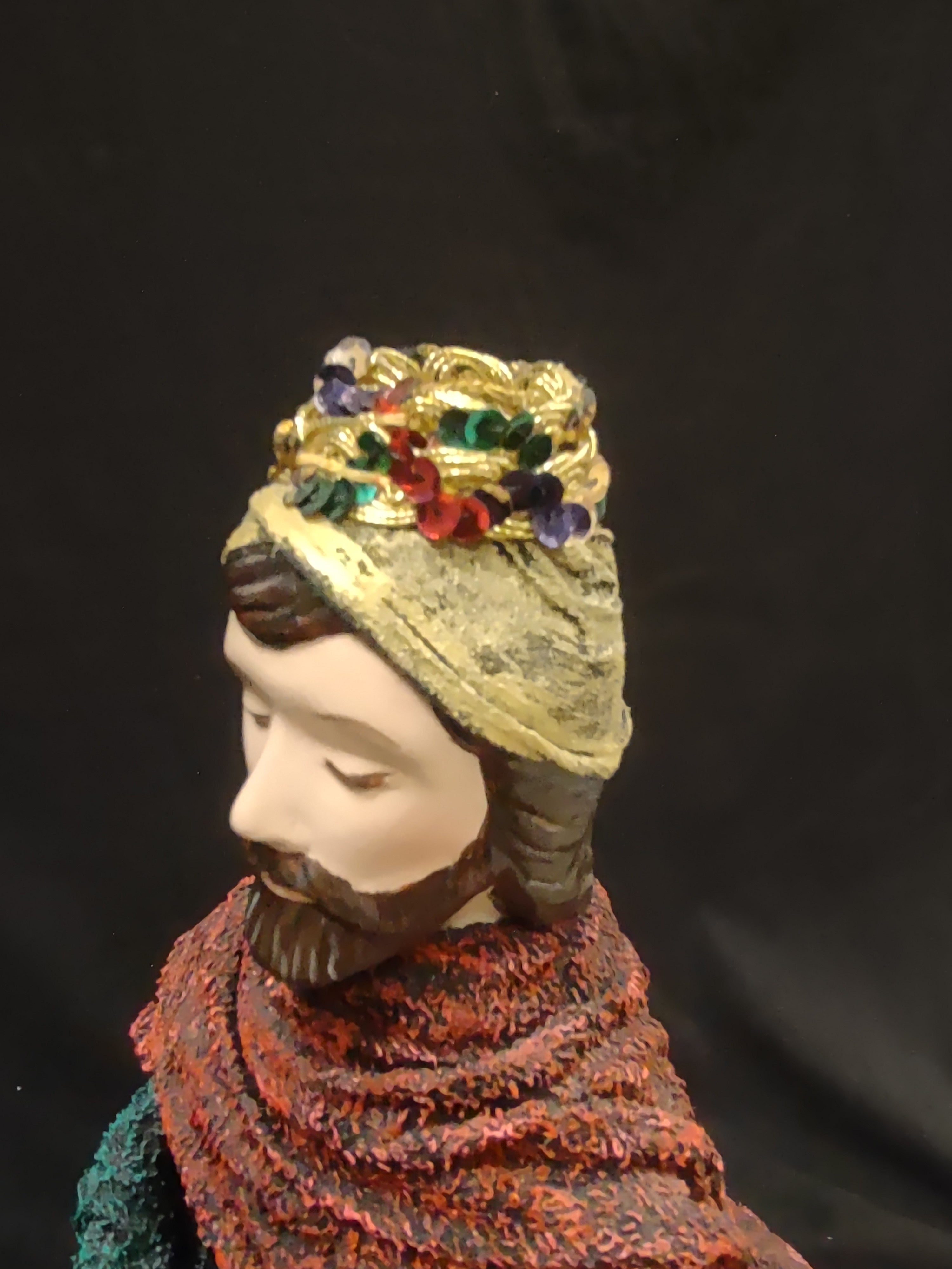 Vintage Christmas Nativity Wise Man 16" (lot 1337)