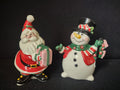 Fitz and Floyd Sweet Holiday Christmas Salt Pepper Shaker (lot 1530)