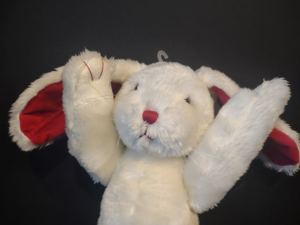 Santa's Touch Plush Easter White Bunny 12" (lot 1499)