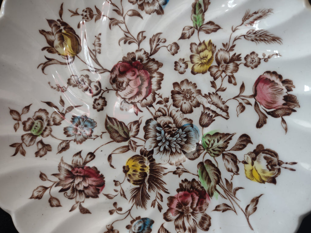 Vintage Johnson Small 5" Bowl Staffordshire Ironstone England x 3 (lot 5605)