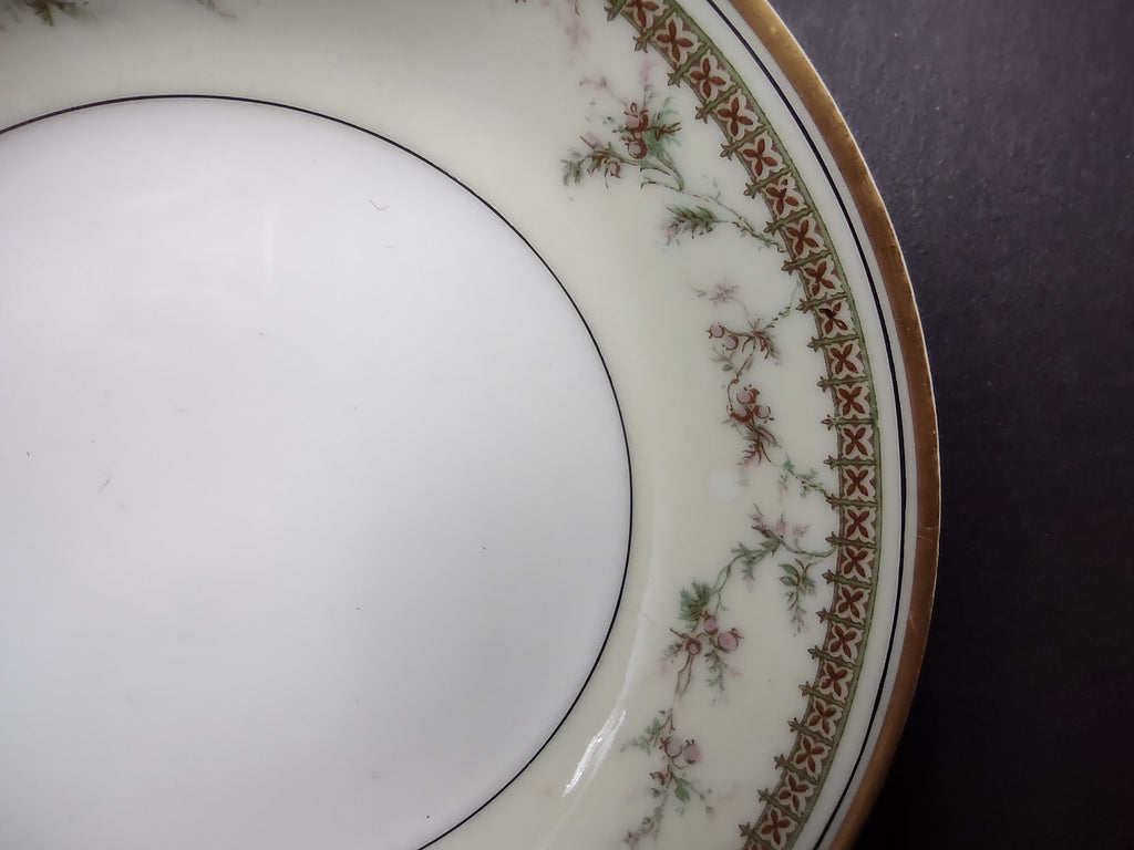 Haviland Limoges Small Bowl 5" Gold Trim French Chic (lot 989)