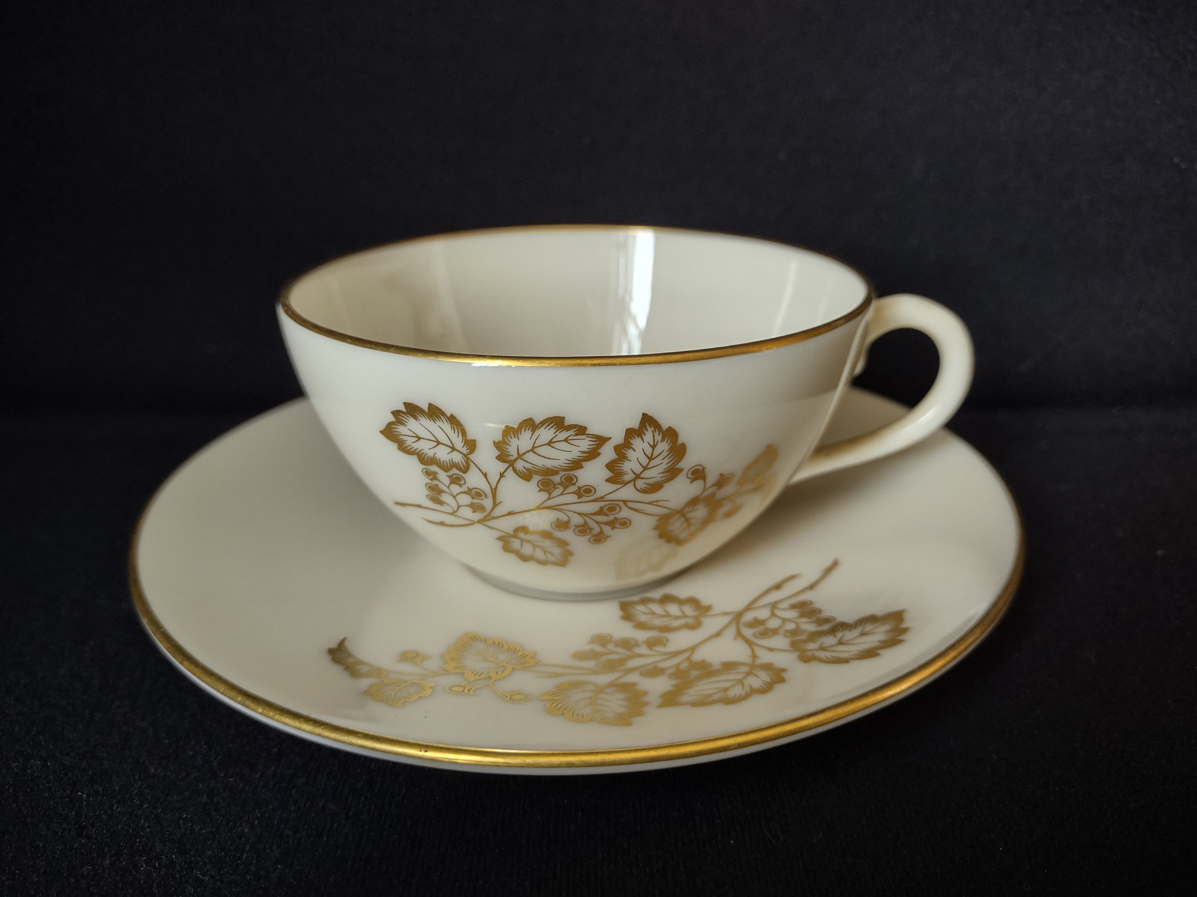 Vintage Lenox T-426 Tea Cup with Saucer (lot 1899)