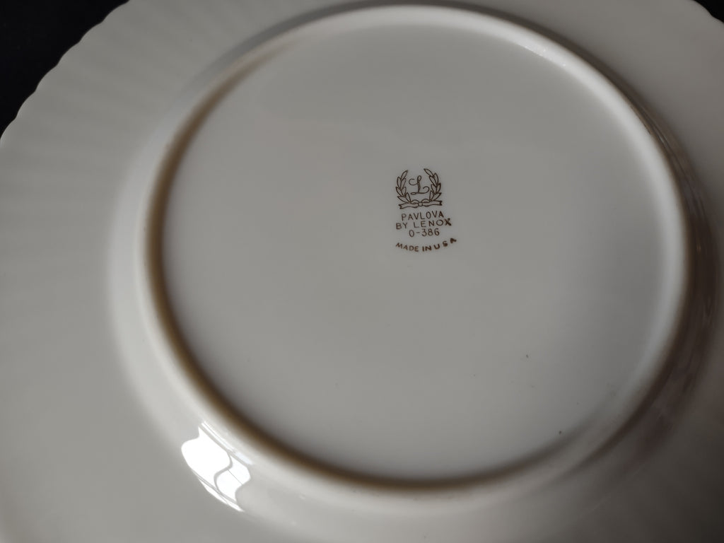 Vintage Lenox Pavlova Dessert or Salad Plate (lot 1844)