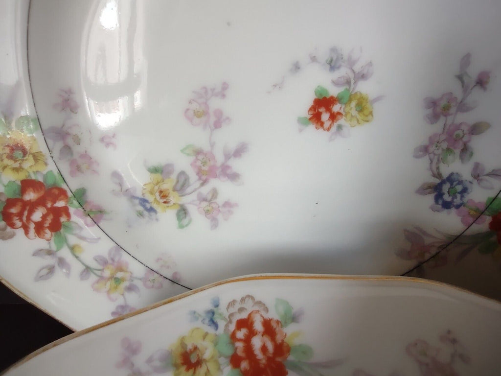 Haviland Limoges White Jewel 6 x Luncheon Salad Plate 8-1/2" Floral (801)