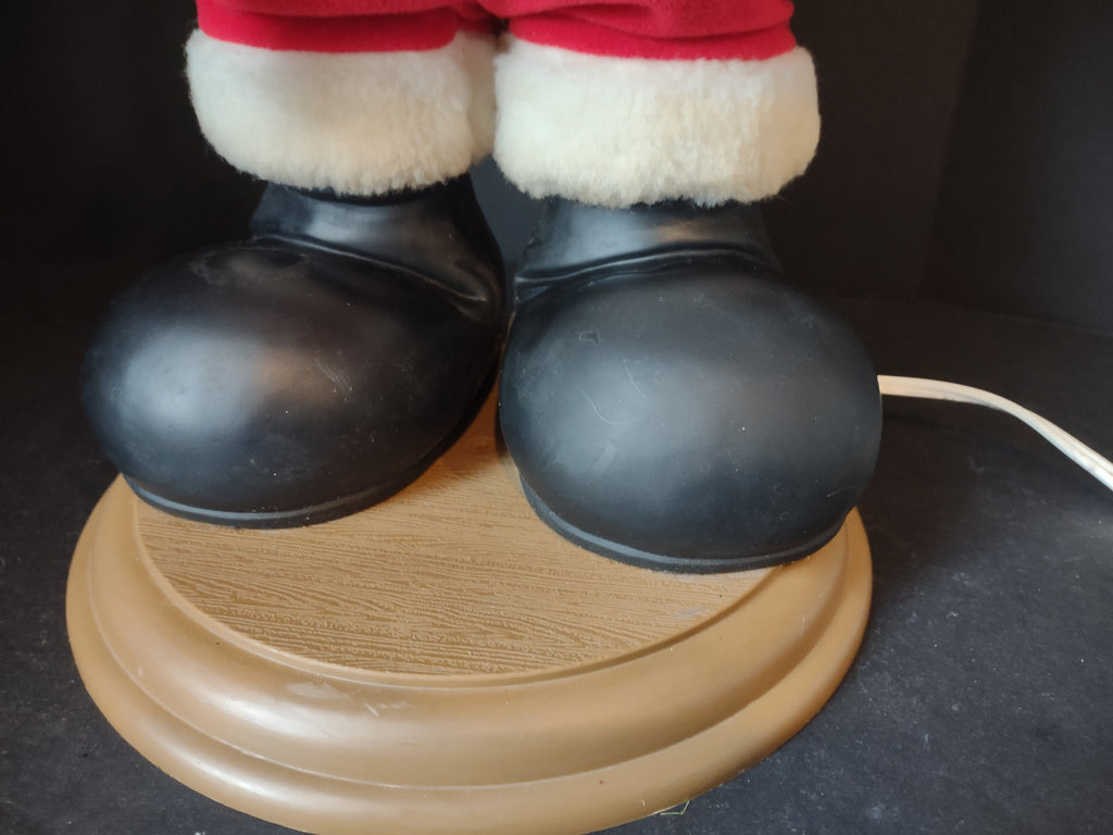 Vintage Santa's Best Christmas Animated Mickey Mouse 26" Disney (lot 1380)