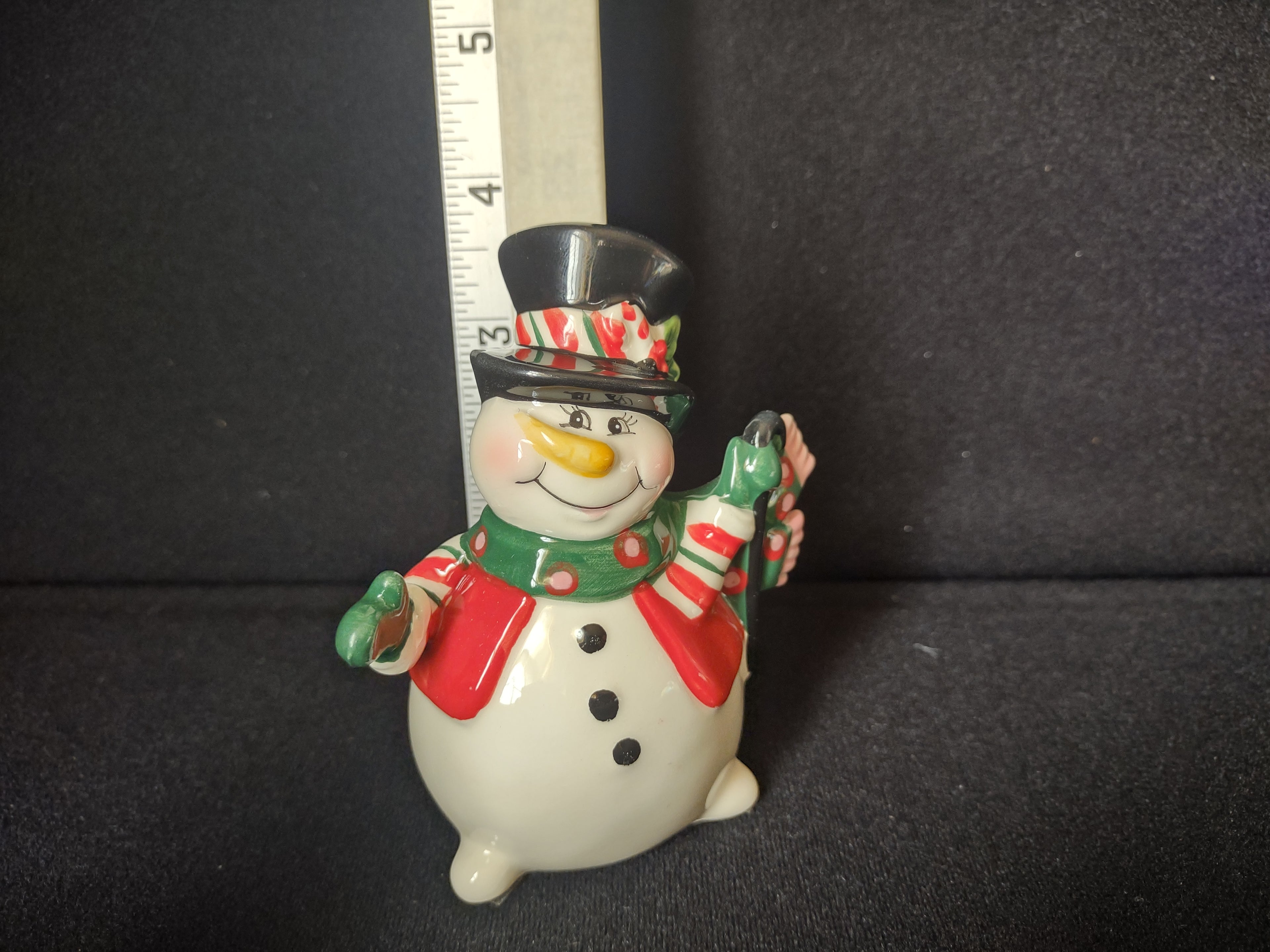 Fitz and Floyd Sweet Holiday Christmas Salt Pepper Shaker (lot 1530)
