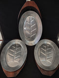 Aluminum Steak & Fajita Platter Holder Set X 3 (Lot 3071)