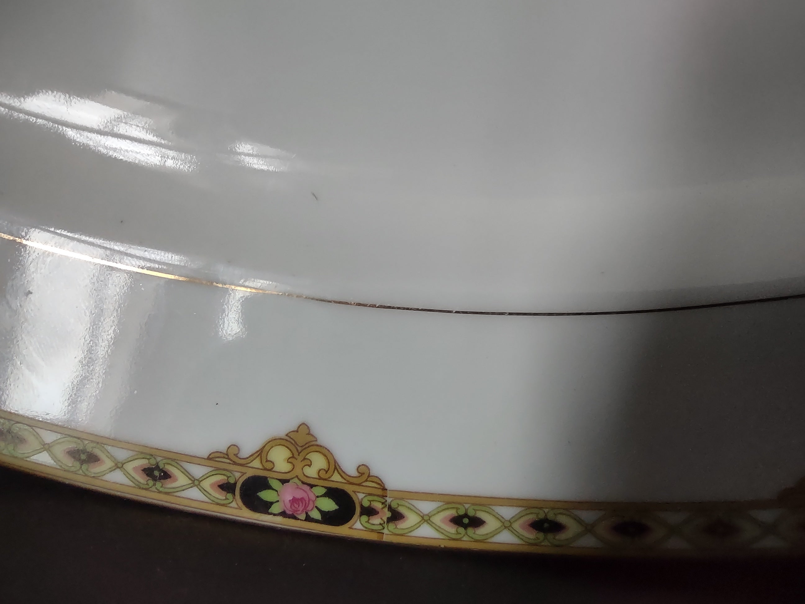 Vintage Noritake Ceylon Serving Platter 14" x 10" (lot 2617)