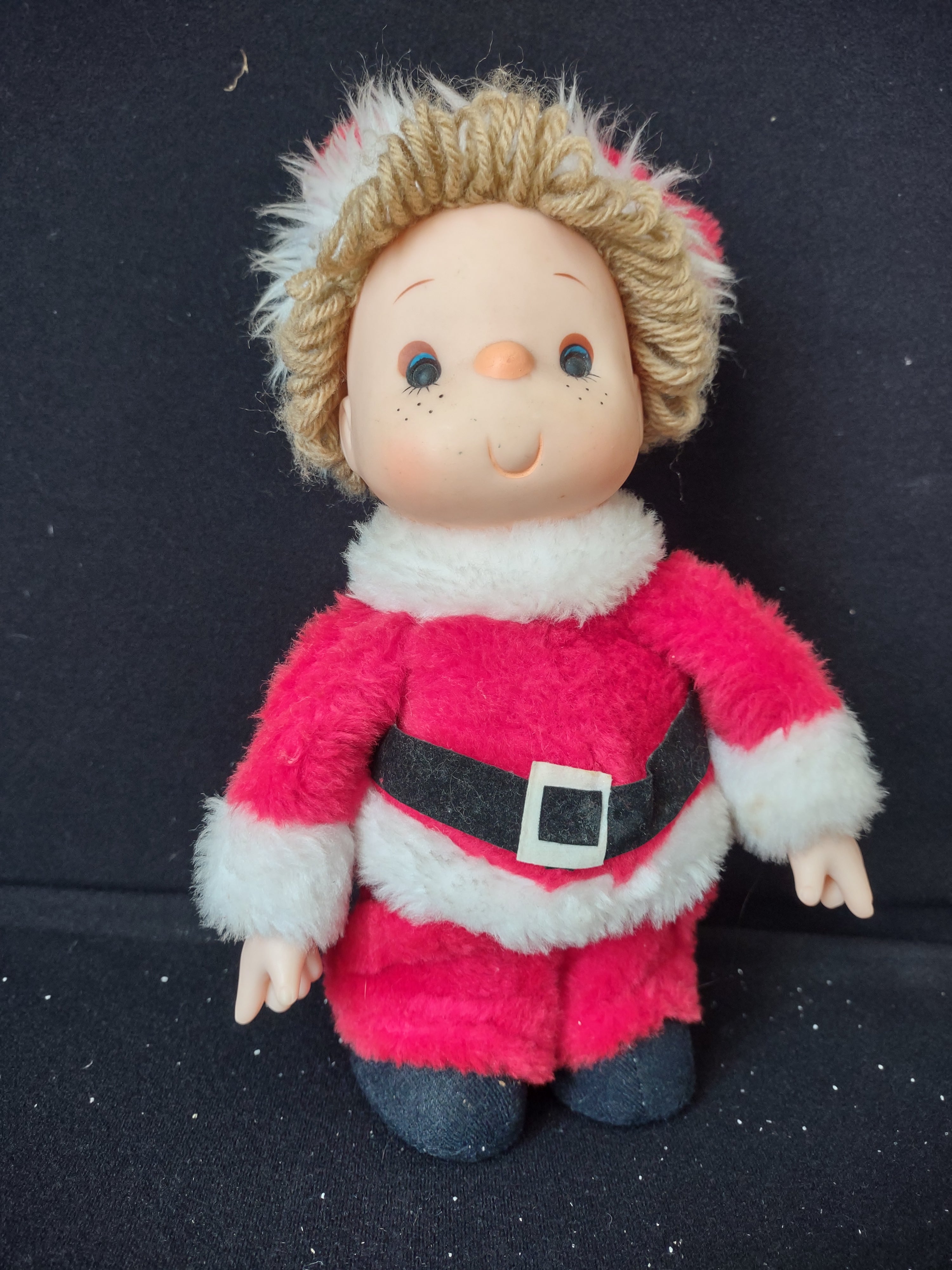Vintage Fun World Christmas Wind Up Animated Musical Toy (lot 2374)