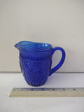 Pioneer Woman Adeline Collection 1.59 Liter Glass Pitcher Cobalt Blue (Lot 3563)