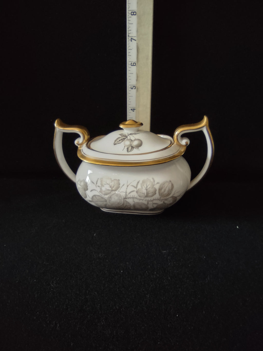 Vintage Spode Sugar Bowl With Lid Chatham Bone China (Lot 5716)