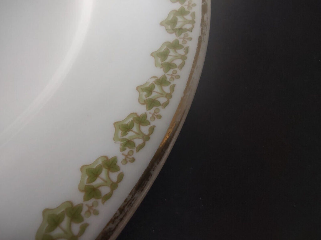 GDA Field Haviland Limoges France Serving Platter Plate Clover Shamrock (lot 526