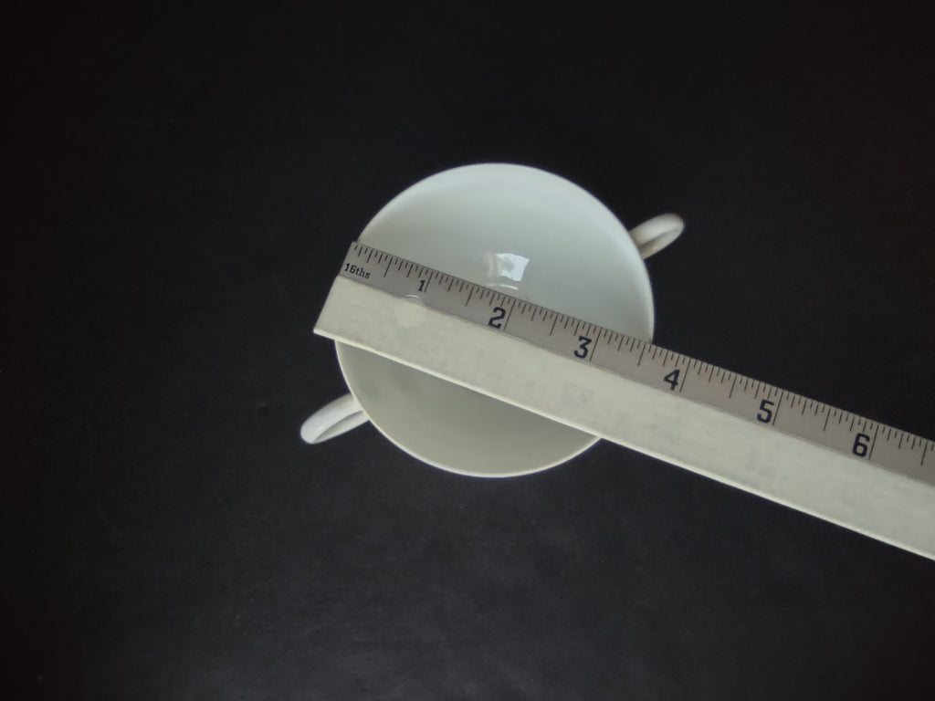 Limoges Porcelain Bouillon Cup ONLY Plain White (lot 1076)