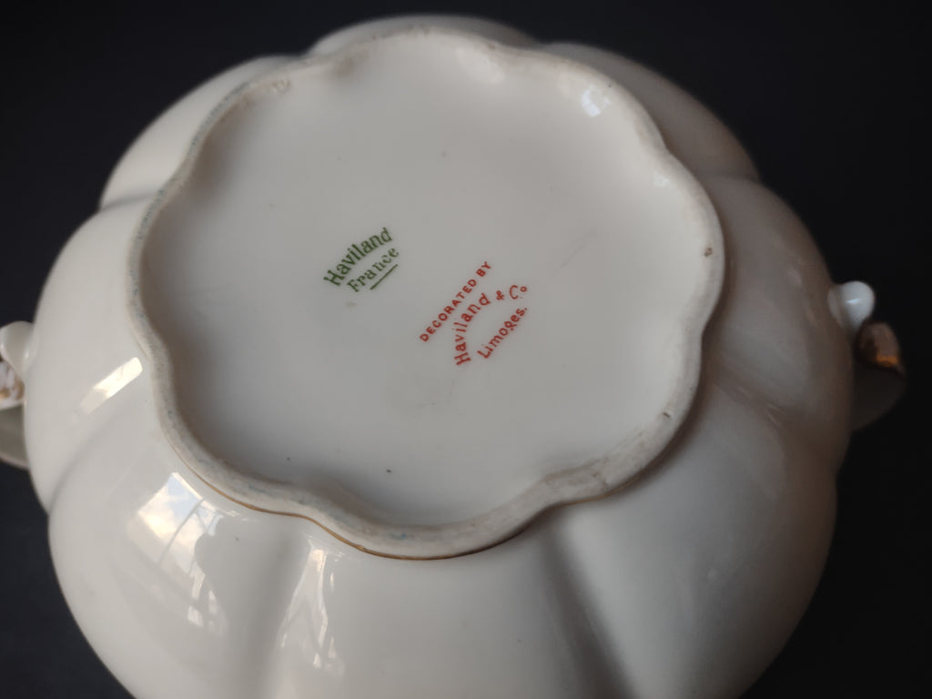Haviland France Limoges Sugar Dish NO LID (lot 1004)