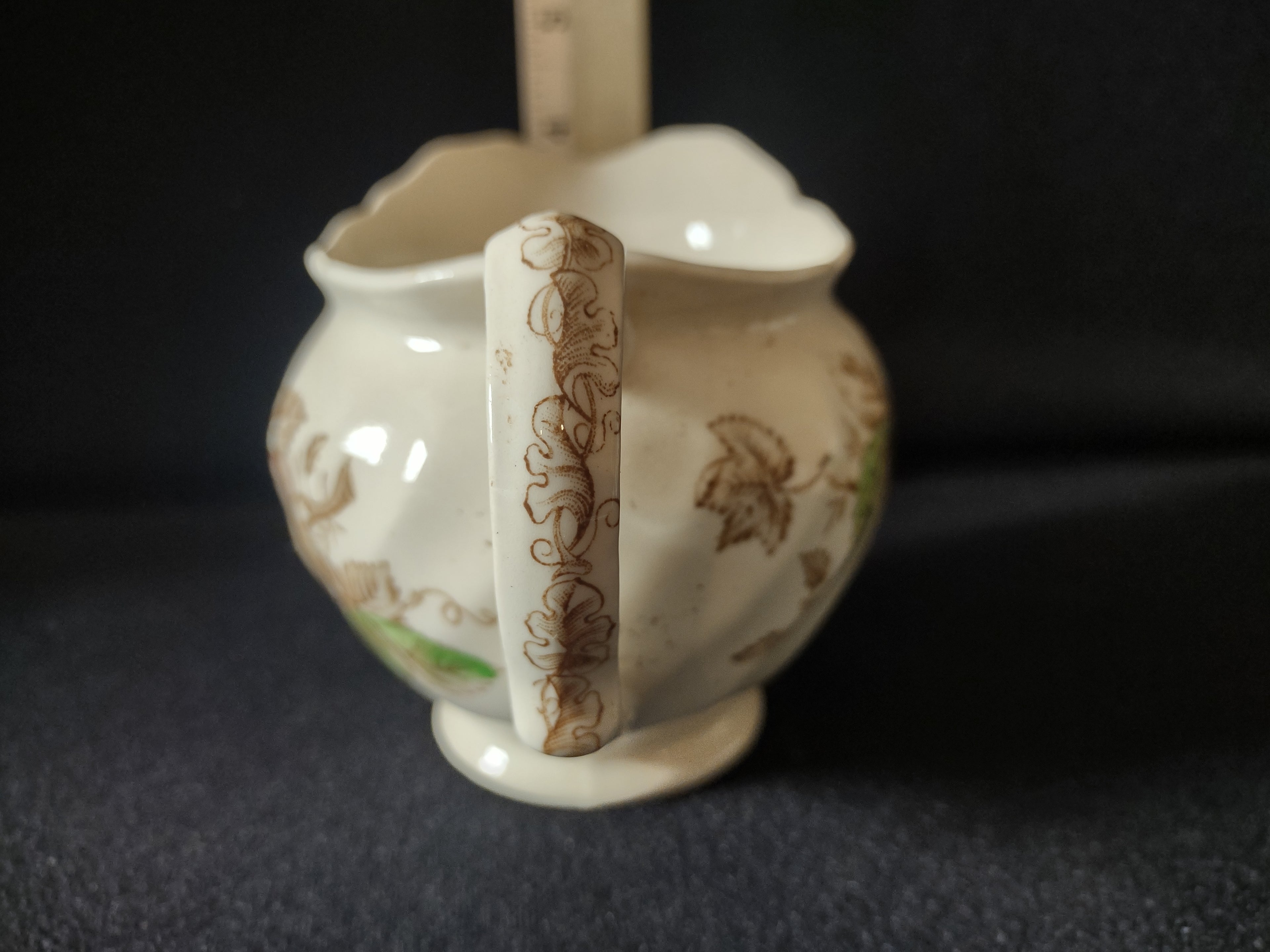 Vintage Johnson Bros Harvest Time Ironstone England Creamer (lot 5626)