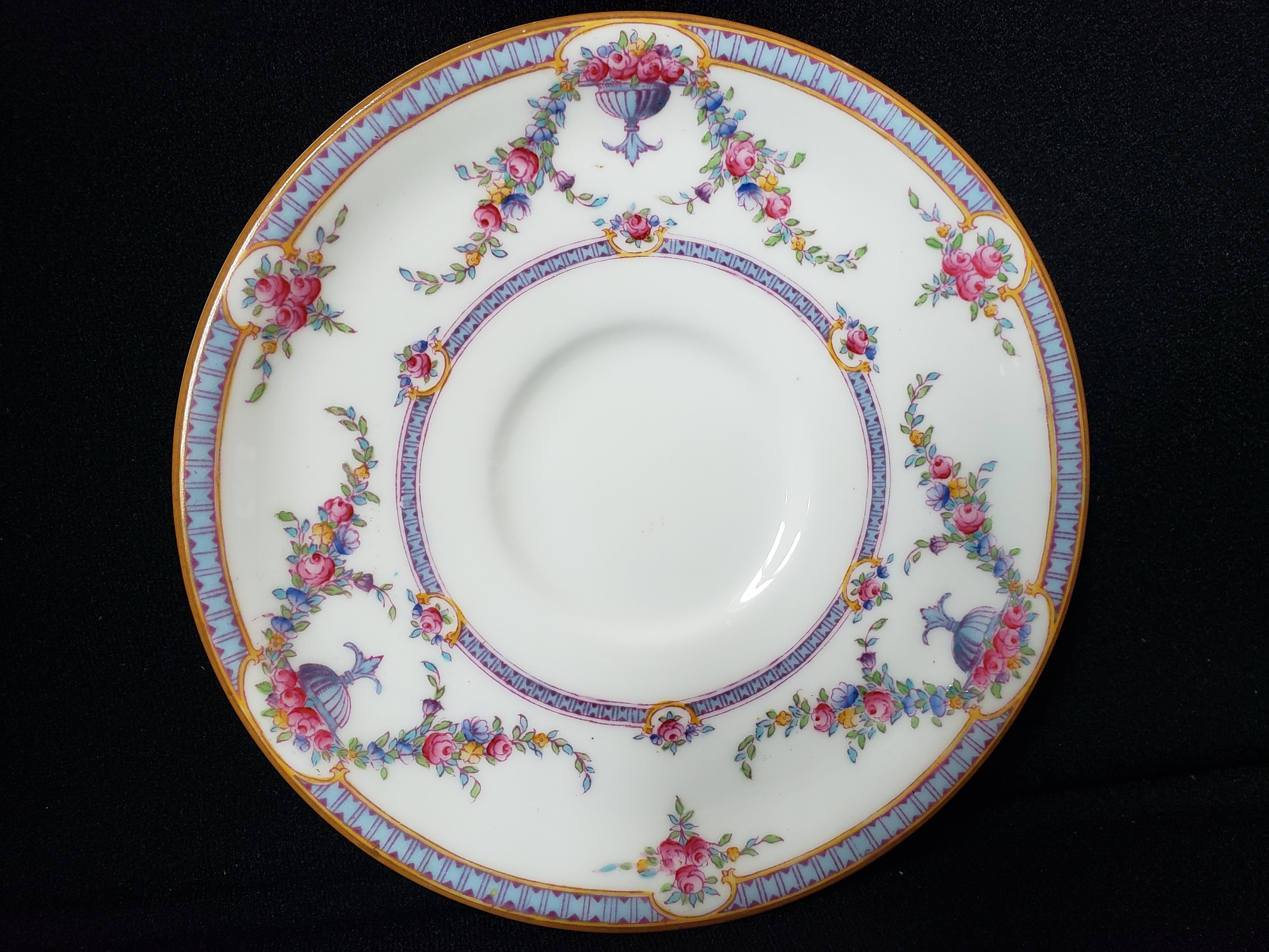 Vintage Royal Worcester Rosemary Saucer ONLY 5-7/8" (lot 2090)