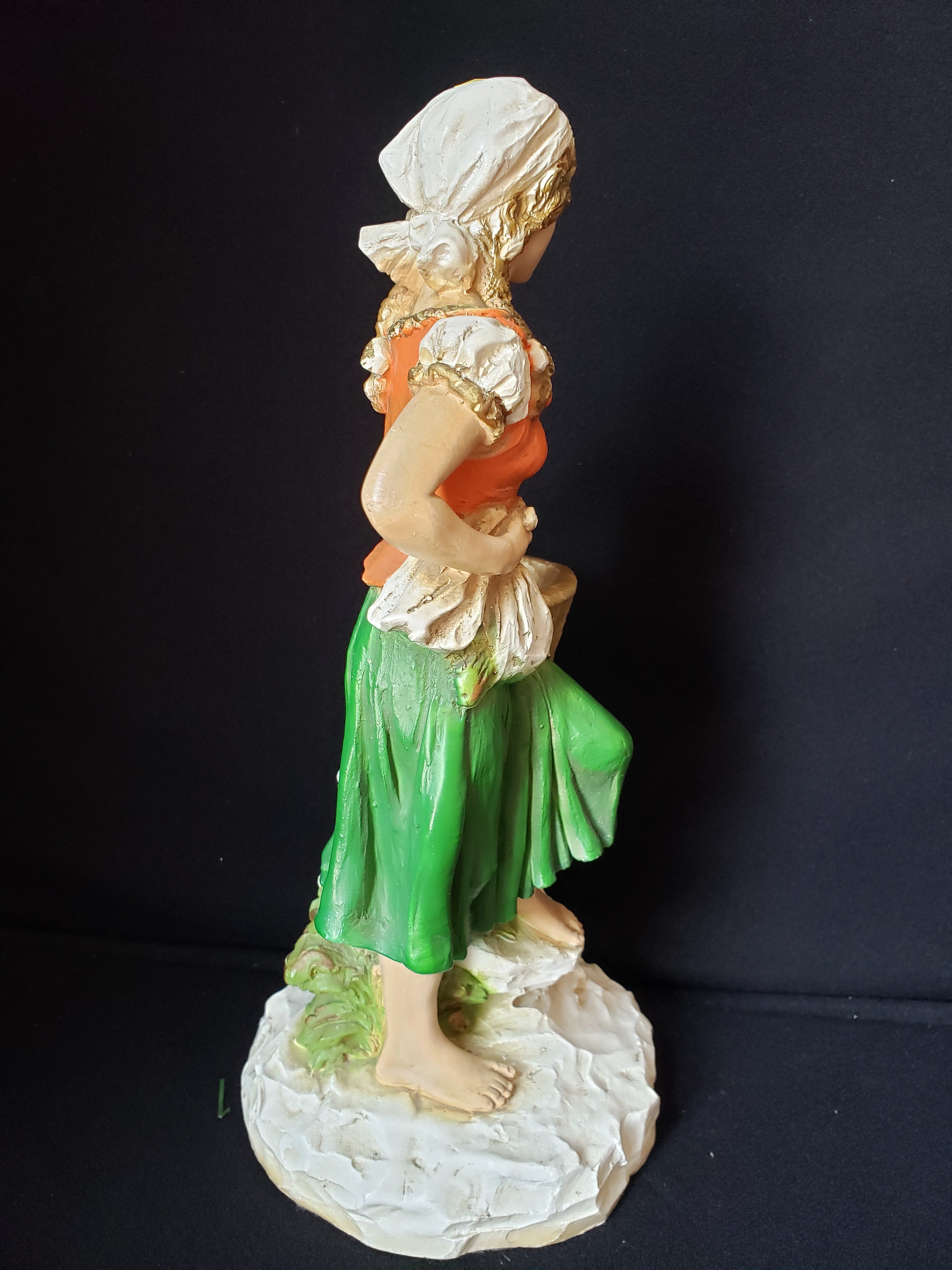 Universal Statuary Village Girl 14" (lot 2139)