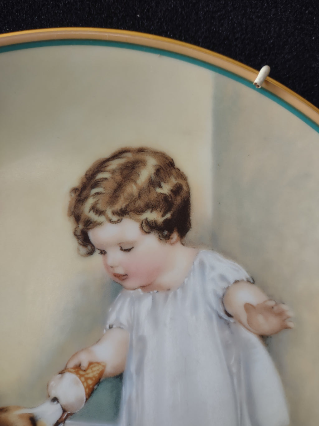 Vintage Bessie Pease Gutmann Plate Child Best Friend The Reward (Lot 5109)