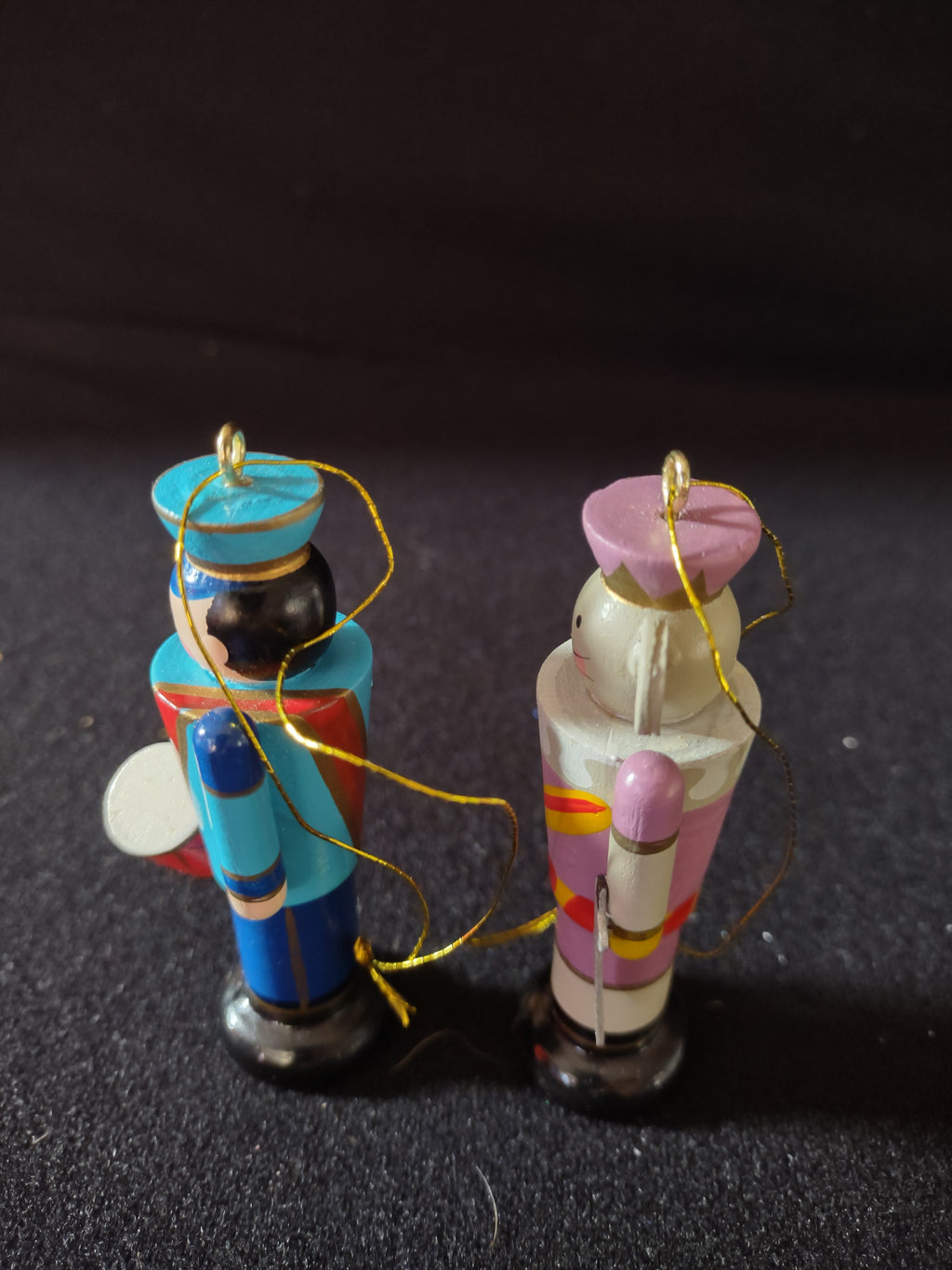 Vintage Avon Nutcracker Christmas Ornaments Soldier Mouse King (Lot 4807)