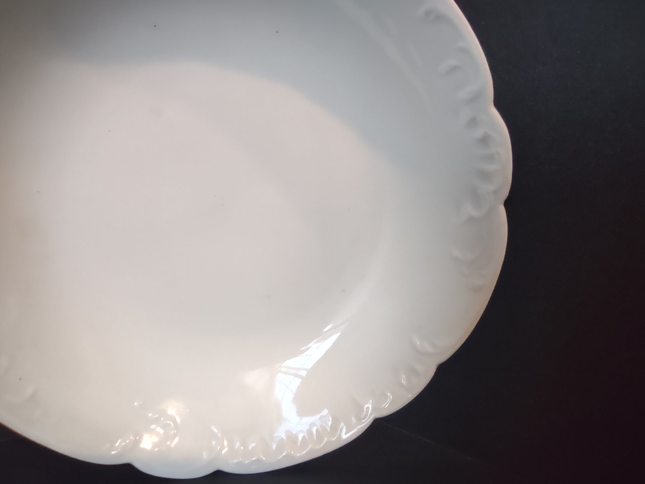 Haviland France Limoges Small Bowl 5-1/2" Marseille White (lot 1035)