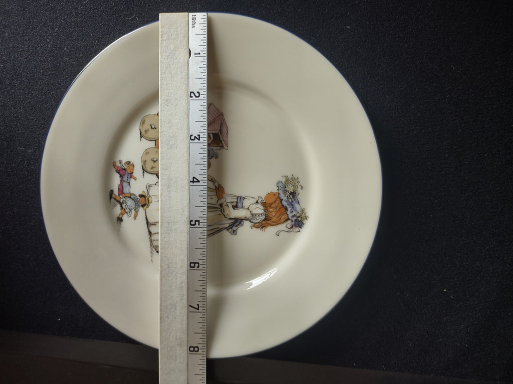 Vintage Lenox Special Dessert or Salad Plate Little Girl (lot 1858)