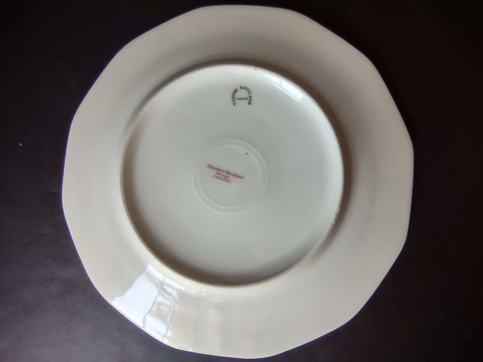 Haviland Limoges White Jewel 6 x Luncheon Salad Plate 8-1/2" Floral (801)