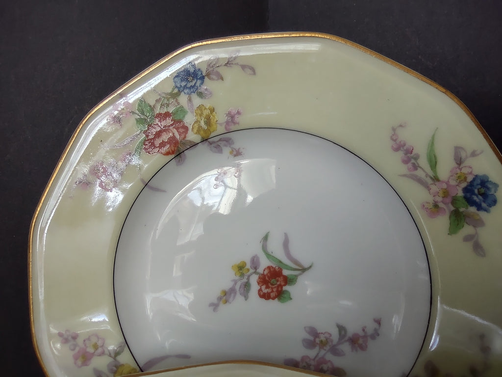 Haviland Limoges 8 x Dessert Salad Yellow Jewel Plate (lot 831)