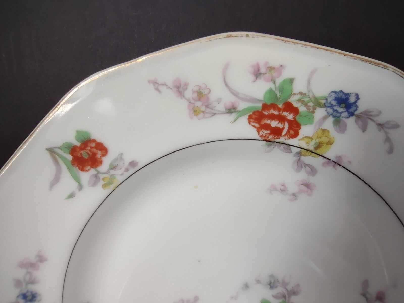 Haviland Limoges White Jewel 6 x Luncheon Salad Plate 8-1/2" Floral (801)