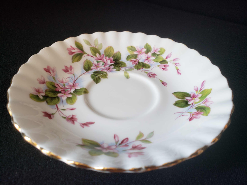 Vintage Royal Albert Bone China Mayflower Saucer ONLY (lot 2010)