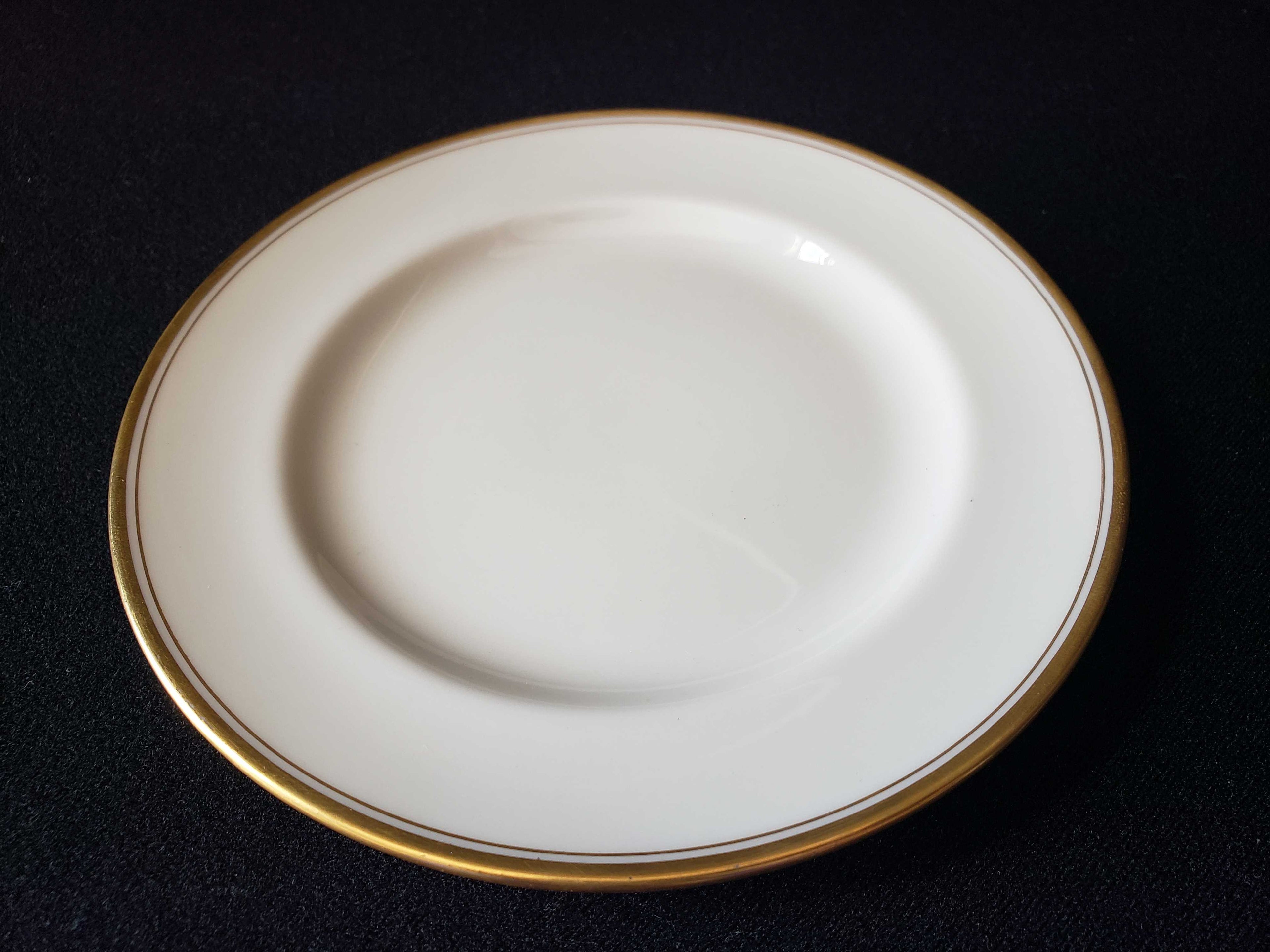 Vintage Lenox Bread or Dessert Plate Green Stamp Joseph Horne 6-1/4" (lot 1989)