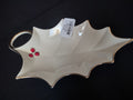 Lenox Christmas Holly Leaf Candy Dish (lot 1668)