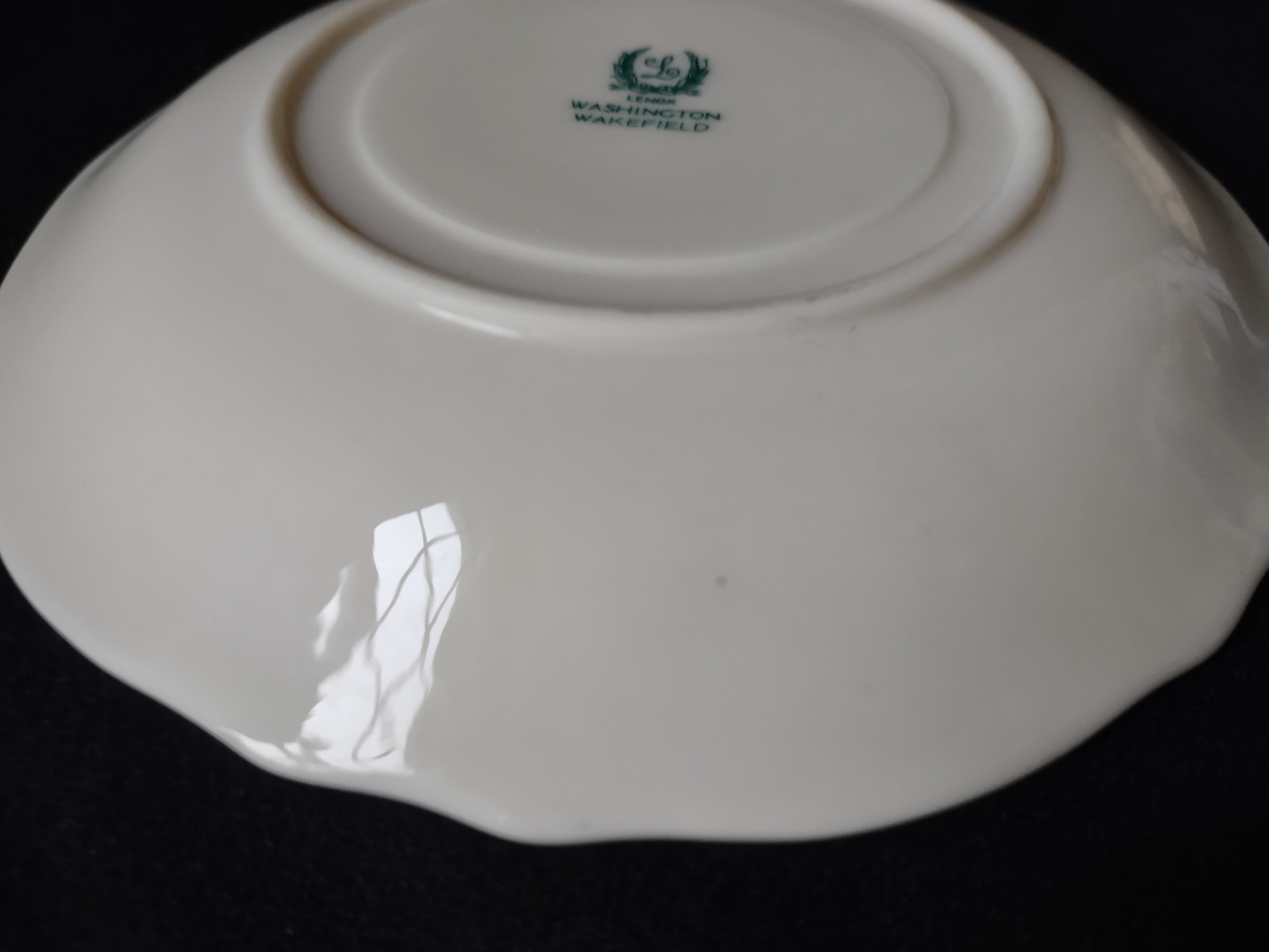 Vintage Lenox Washington Wakefield Saucer ONLY (lot 1821)