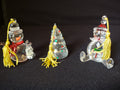Lenox Christmas Cheer Crystalline Ornaments Set of 3 (lot 1632)