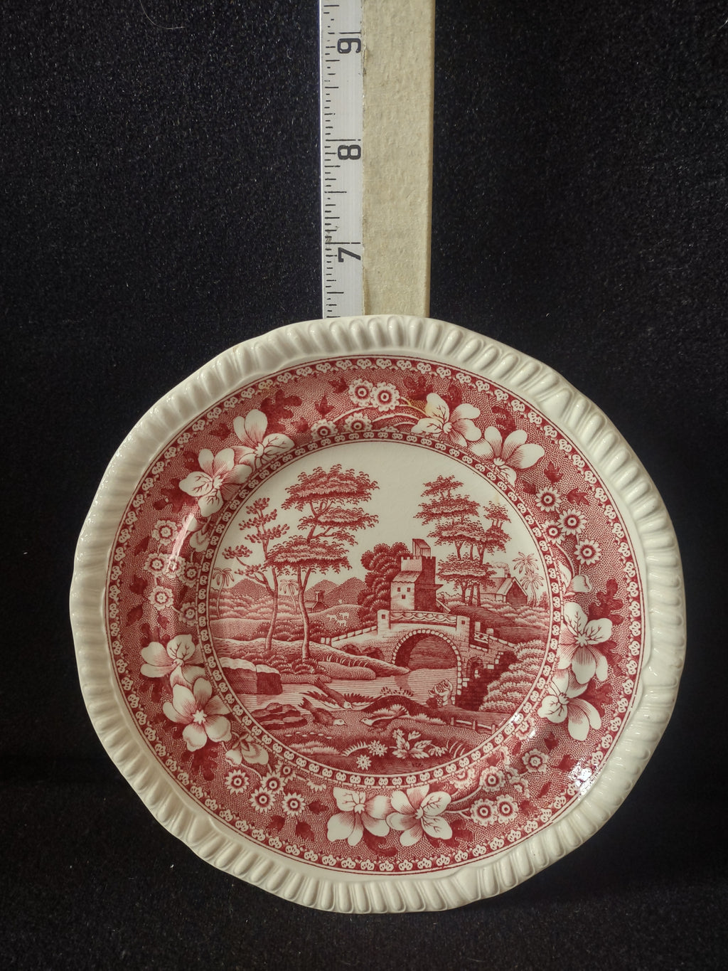 Vintage Copeland Bread Butter Plate Spode Tower Pink Set Of 2 (Lot 5820)