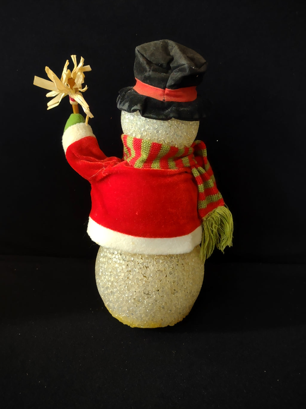 Vintage Christmas/Winter Animated Plastic Snowman Winter Wonder Land (Lot 3675)