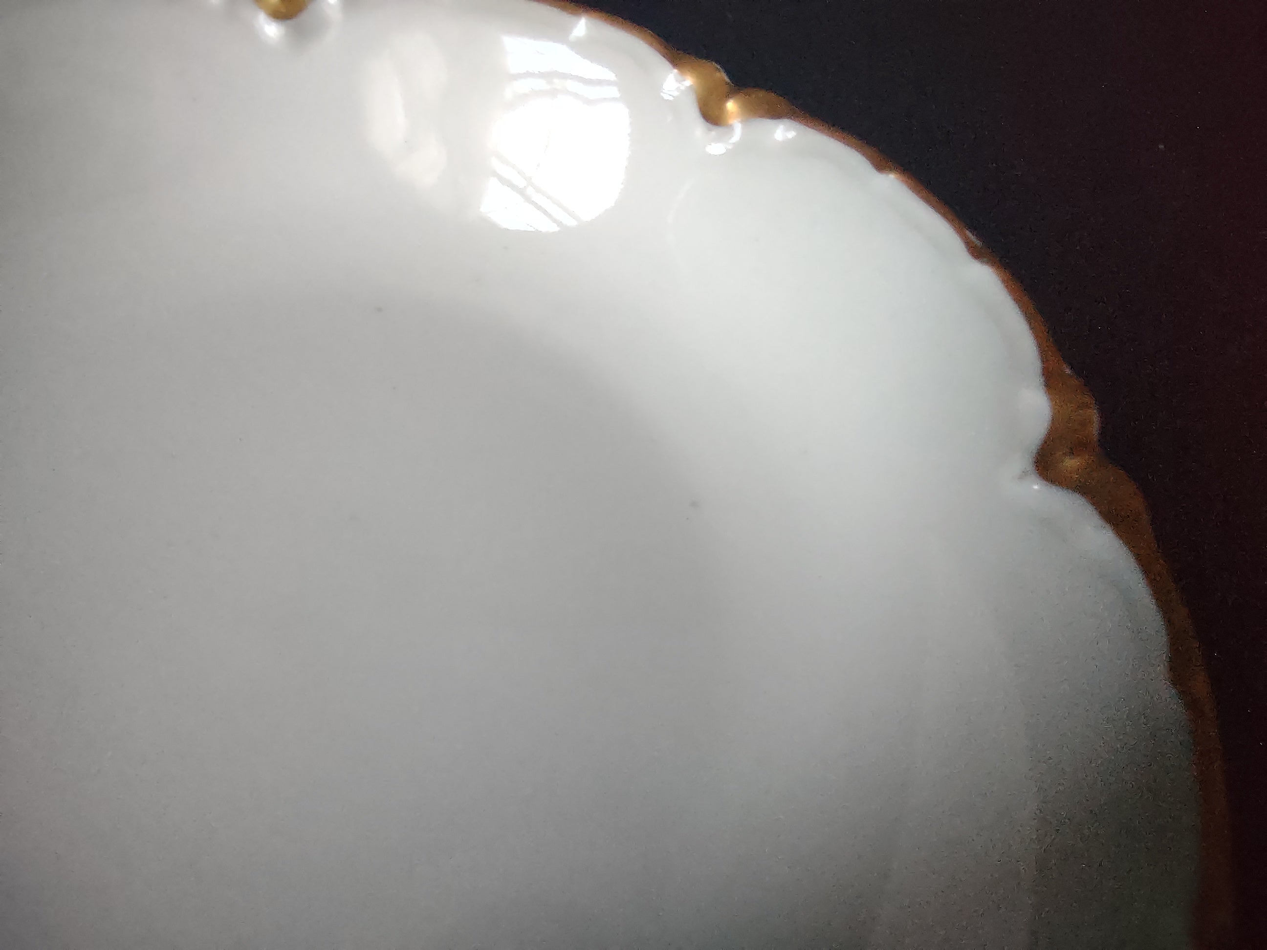 Haviland France Limoges Small Bowl 5" Gold Trim (lot 1007)