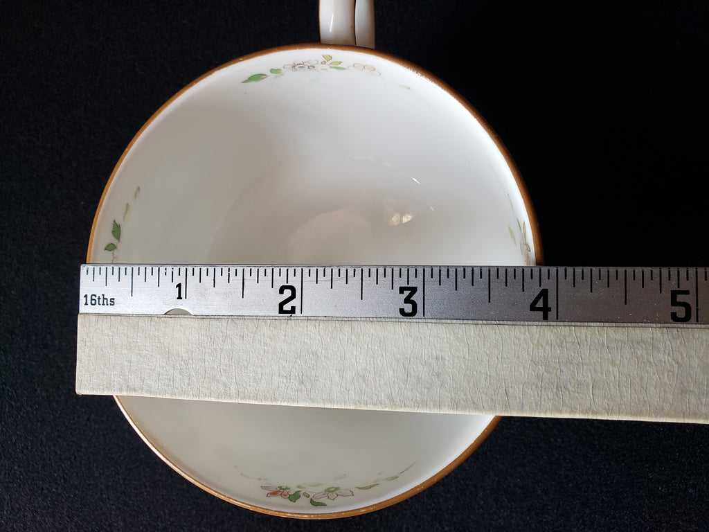 Vintage Royal Worcester Higgins Seiter Butterfly Tea Cup Saucer (lot 2121)