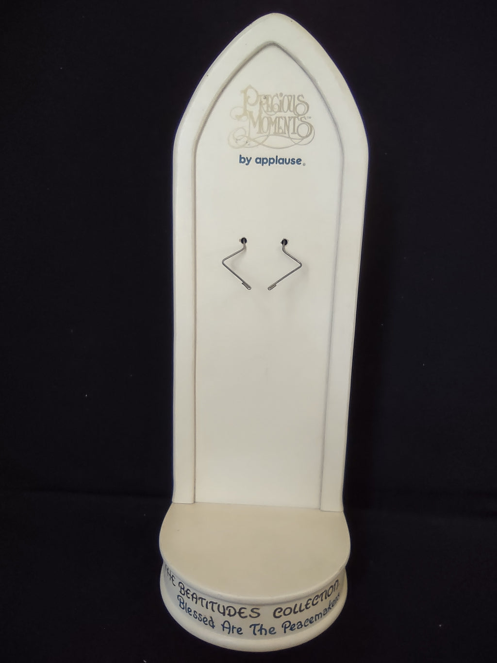 Precious Moments Beatitudes Collection Blessed Peacemakers Stand (lot 2478c)